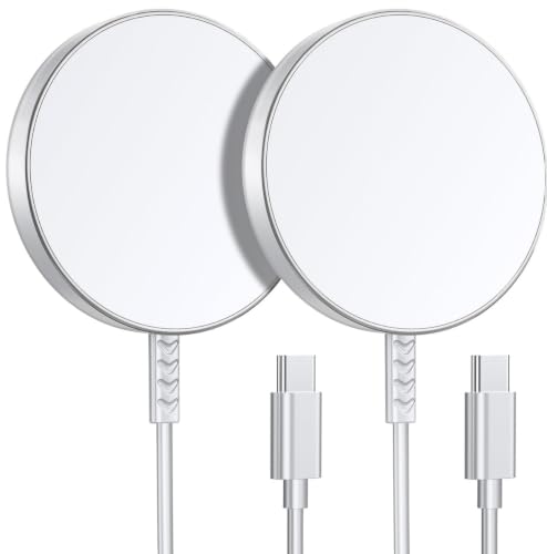 Magnetic Wireless Charger for iPhone 17 16 15 14 13 12 Pro Max Plus Air, 15W Fast Mag Safe Charger Pad with Aluminum Alloy Cooling Shell, USB-C