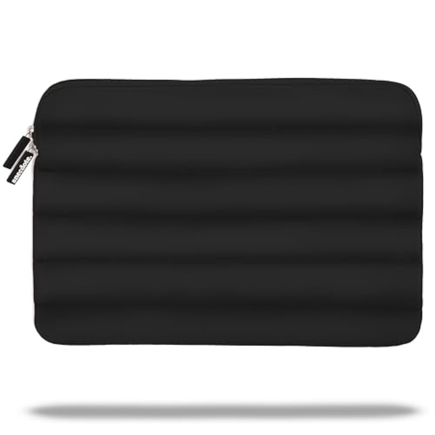 Anecdote Laptop Case 15-16 Inch – A Perfect Laptop Sleeve - Compatible With Macbook Air/Pro 15 Inch M3 M2 M1 Chip Pro Max 2023-2021 – Fits Well, Made Of 100% Nylon With Aesthetic Design (Black)