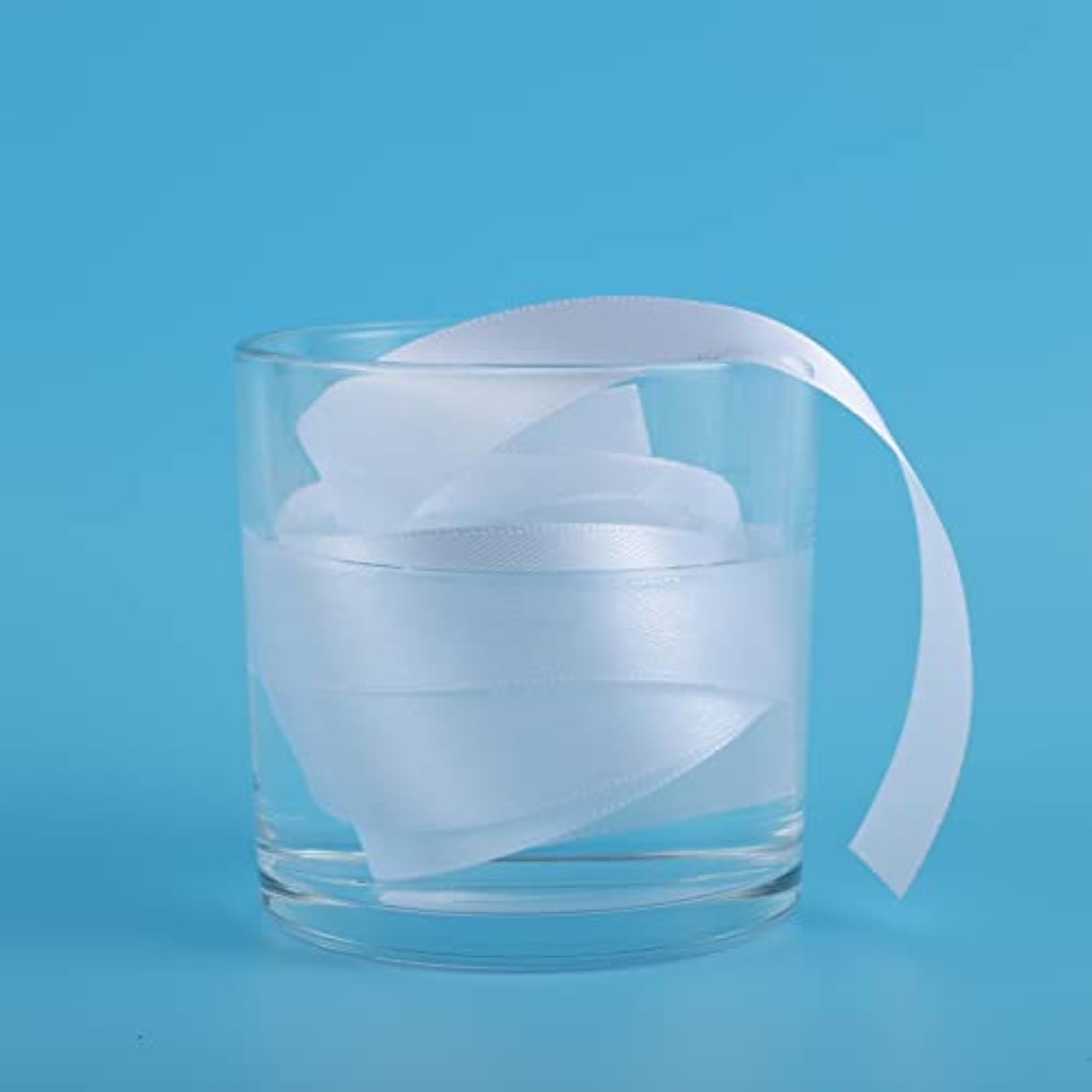 2Rolls/50Yards 1" White Satin Ribbon, White Ribbon For Crafts Gift Wra