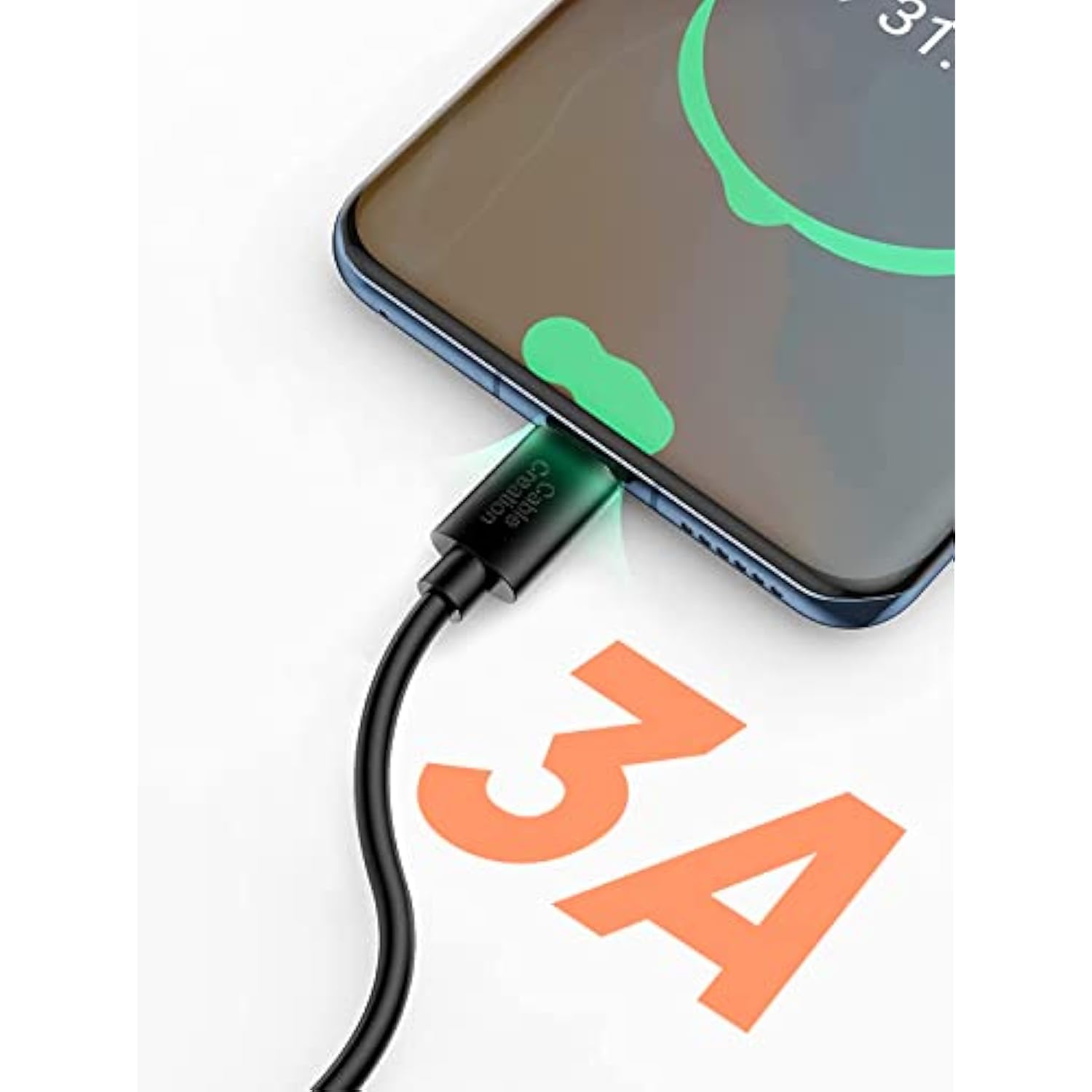 CableCreation Short USB C 6 inch, USB A to USB C Fast Charging Type C Data Cord for Power Bank, Galaxy S23, iPad Pro iPad mini, iPad Pro,iPhone 15/16,Android Auto/Cellphone,PS5 Controller