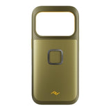 Peak Design Mobile Gnar Phone Case for iPhone 17 Pro, Kelp | 4.5 M Drop Protection | Slim Profile | SlimLink Connects to Mobile Mounts and Charging Accessories