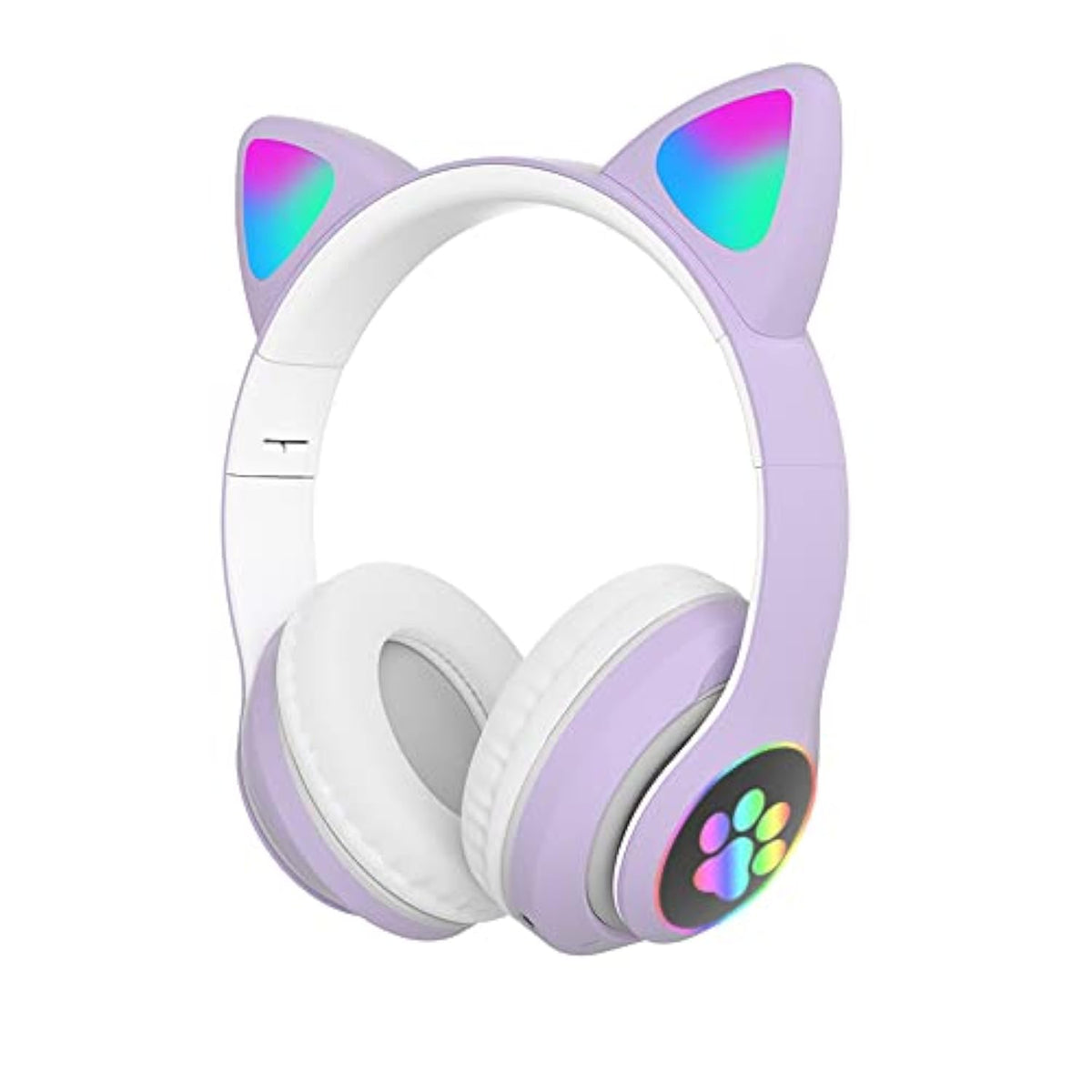Wireless Over-Ear Headphones With Microphone, Bluetooth Cat Ear Headphones For