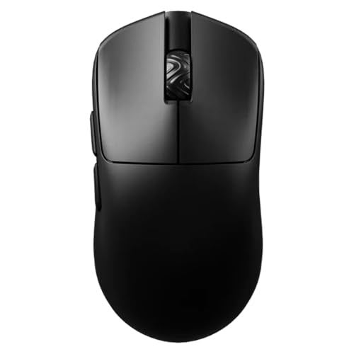 V6 Gaming Mouse, Ultra-Lightweight 40G, No Hole, Symmetrical Shape, Pixart 3950, Web Based Driver, For Claw And Fingertip Gamers, 8K Dongle Included (Blue)