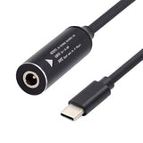 cablecc 5.5x1.7mm Input DC Jack to USB-C Type-C Power Plug Charge Cable for PD