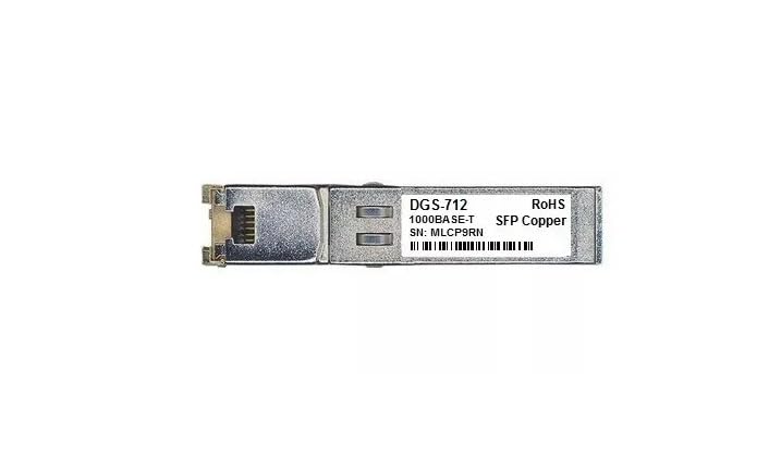1-Port Gigabit 1000Base-T Copper Sfp Transceiver - (Dgs-712)