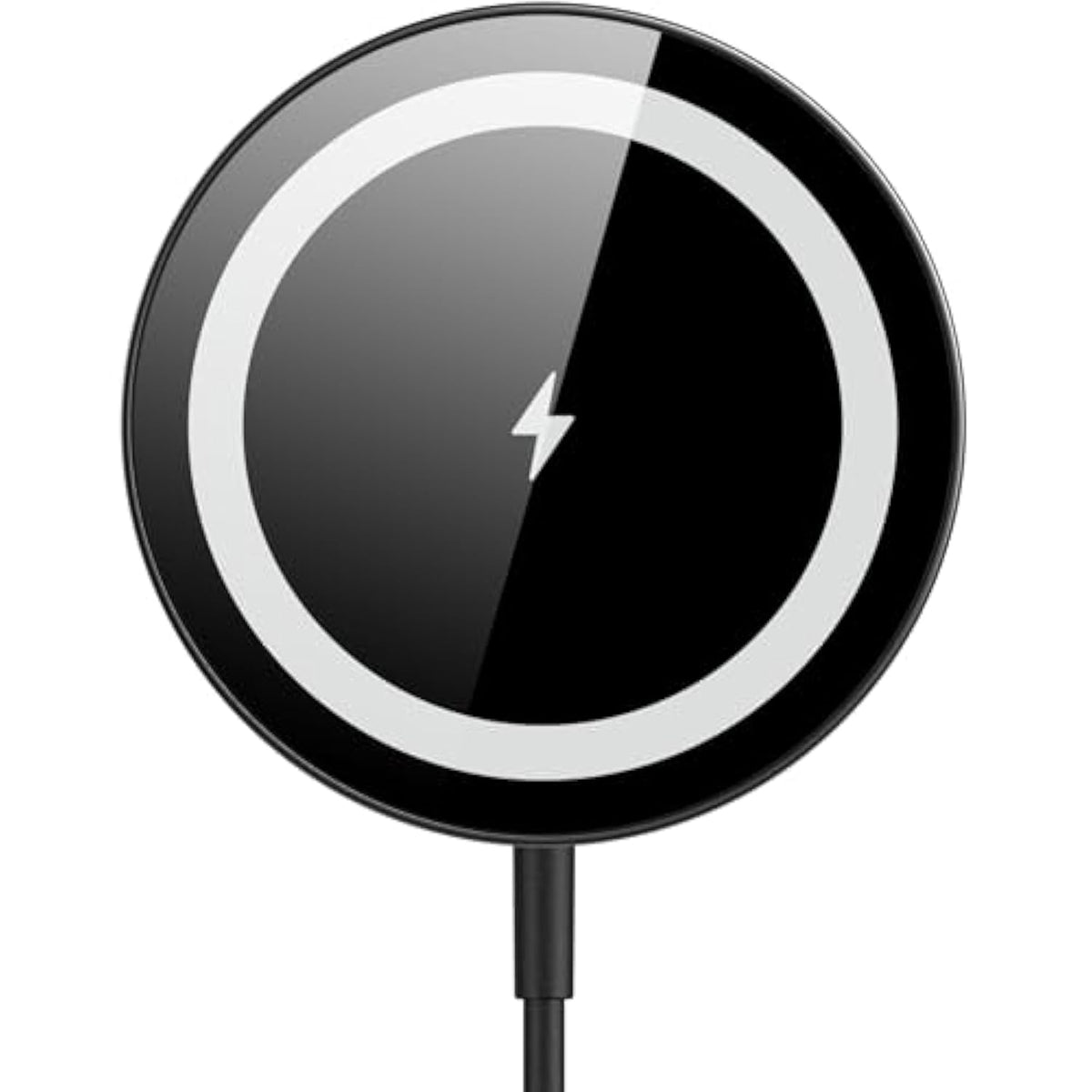 For Mag-Safe Charger, Magnetic Wireless Charger Made For Iphone 16/16 Pro/16 Pro Max/16 Plus/15/14/13/12 Series, 15W Max Fast Mag Safe Charging Pad For Airpods Pro 3 2 (Black)