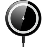 For Mag-Safe Charger, Magnetic Wireless Charger Made For Iphone 16/16 Pro/16 Pro Max/16 Plus/15/14/13/12 Series, 15W Max Fast Mag Safe Charging Pad For Airpods Pro 3 2 (Black)