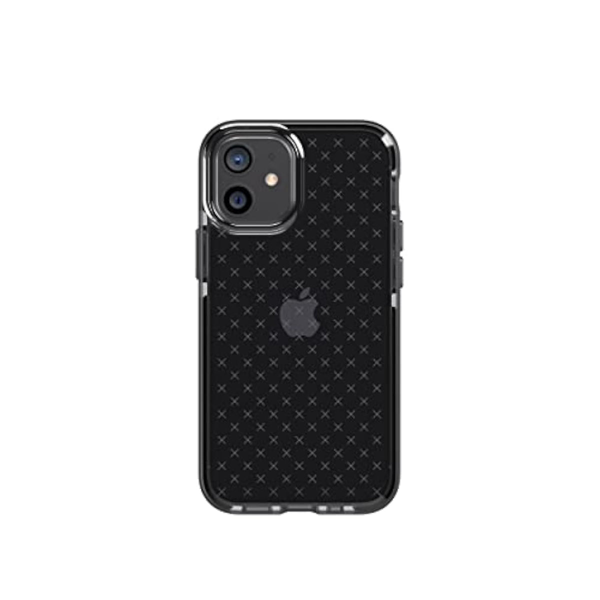 Evo Check Phone Case For Apple Iphone 12 And 12 Pro 5G With 12 Ft Drop Protection, Smokey/Black T21-8373
