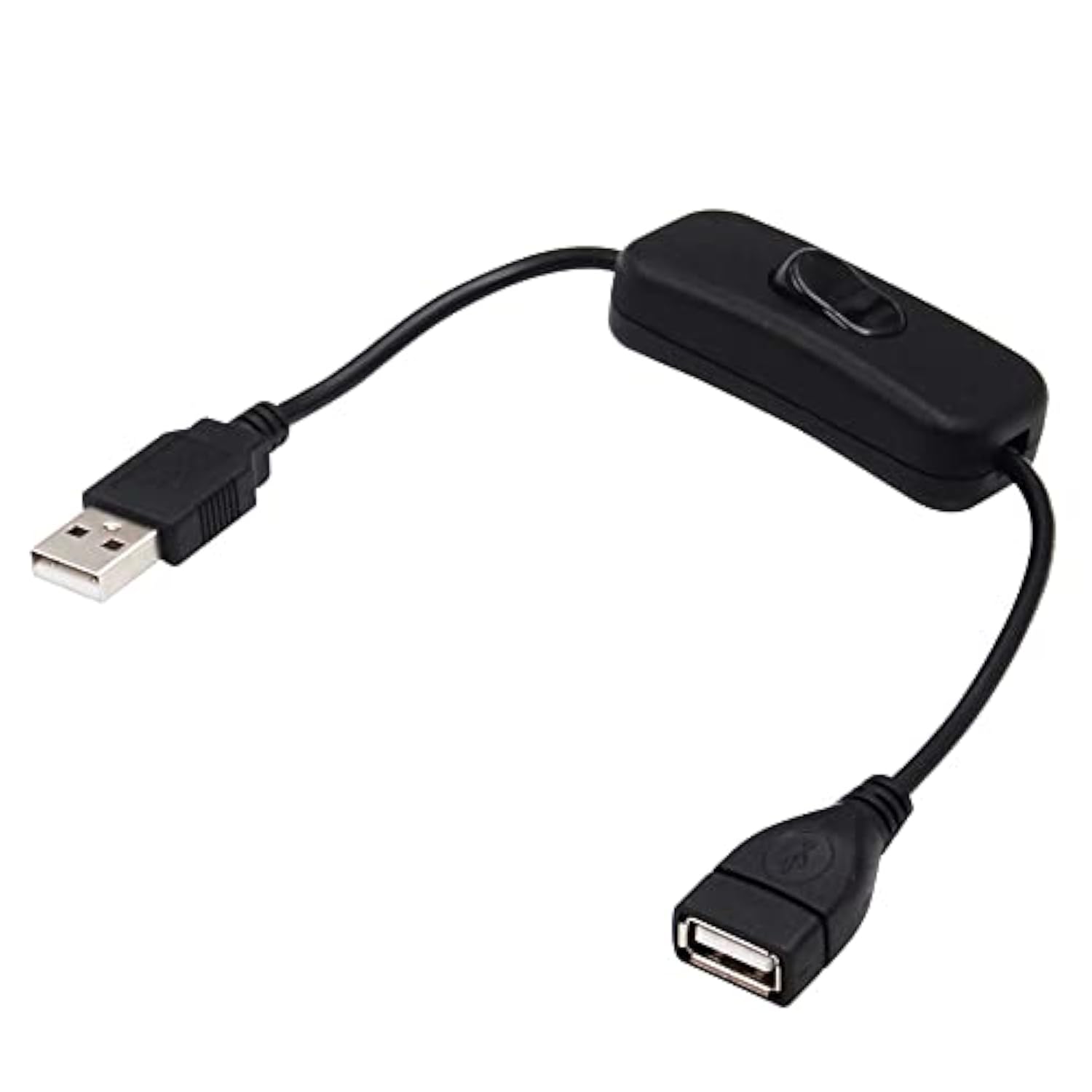 2 Pack Usb Switch On/Off Extension Cable 4 Pin Data Sync 2.0 Cord 303 Rocker T