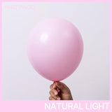 140PCS Pastel Pink Balloon Set – Mixed Sizes for Arches & Party Decoration