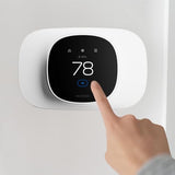Trim Plate For Ecobee Accessories For Ecobee Plate Cover Accessory Easy Installation White