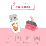 32Gb Cute Usb Flash Drive Computer Memory Stick Funny Usb Pendrive For Teachers, Students, Family And Friends - Brown Coffee