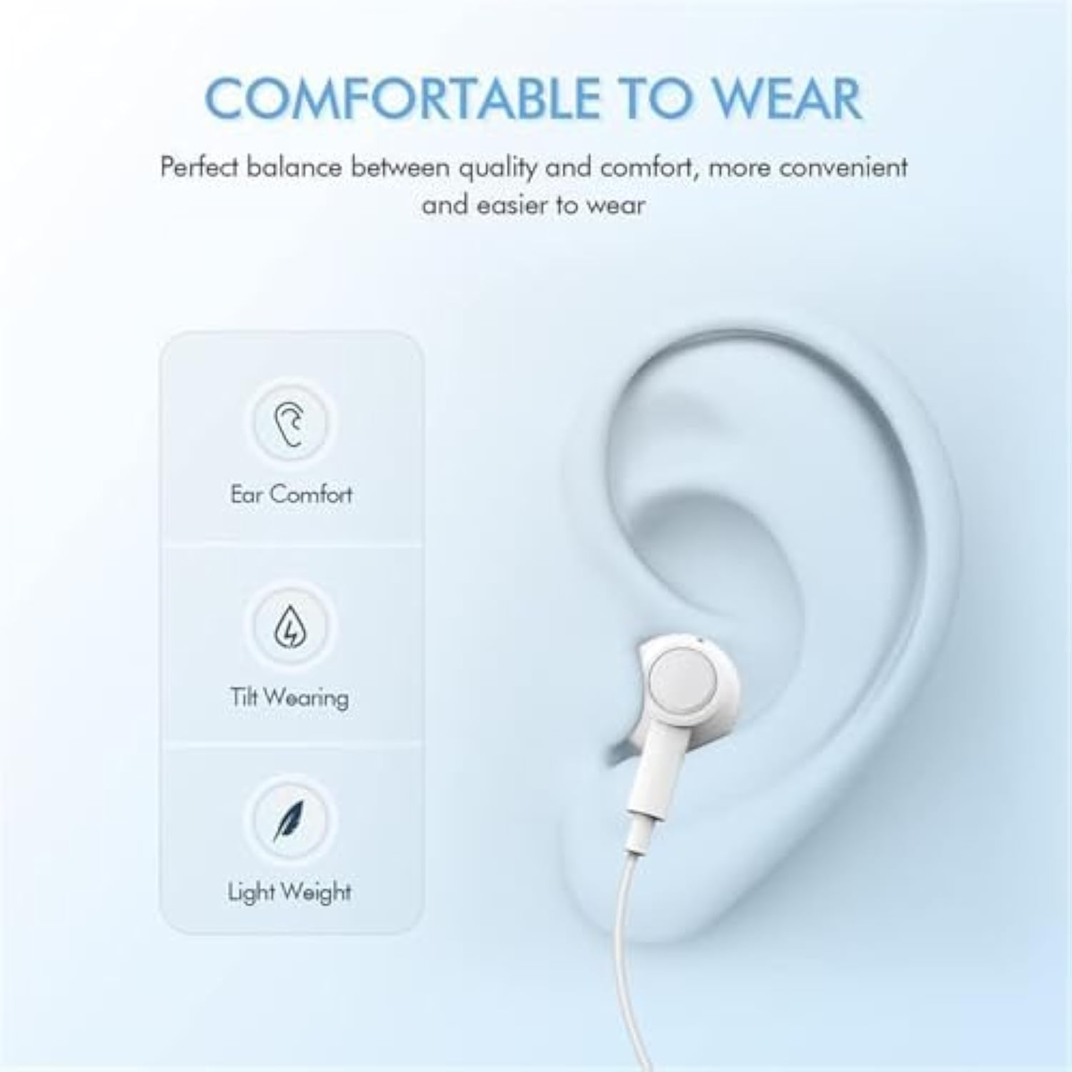 2 Pack Usb C Headphones For Iphone 15, Wired In-Ear Earphones Type C Earbuds With Mic & Volume Control Compatible With Iphone 16/15 Pro/Pro Max, Ipad Pro, Most Usb C Jack Device