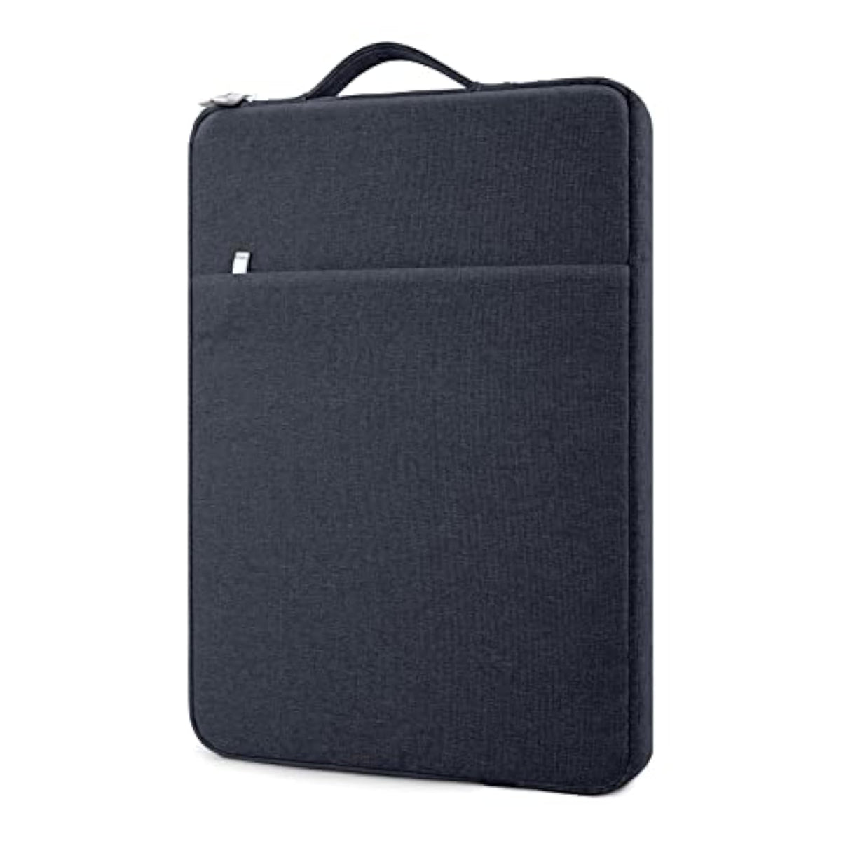 16 Inch Laptop Sleeve Case Carrying Bag Compatible With 16 Inch Macbook Pro M4 M3 M2 M1, Waterproof Chromebook Cover Computer Zipper Pouch With Handle Pocket, Navy Blue