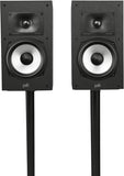 Polk Monitor XT20 Pair of Bookshelf or Surround Sound Speakers - Hi-Res Audio Certified, Dolby Atmos & DTS:X Compatible, 1" Terylene Tweeter & 6.5"