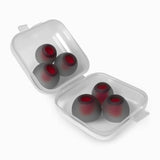 Silicone Ear Tips For Tozo T12, Replacement Eartips Earbuds Earpads (Gray,S/M/L)