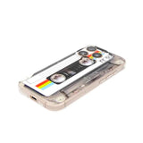 Case For Iphone 16 Pro Matte Finish Heavy Duty Soft Back Cover With Reinforced Corners Tpu Soft Bumper Retro Cassette Tape Case Compatible With Iphone 16 Pro