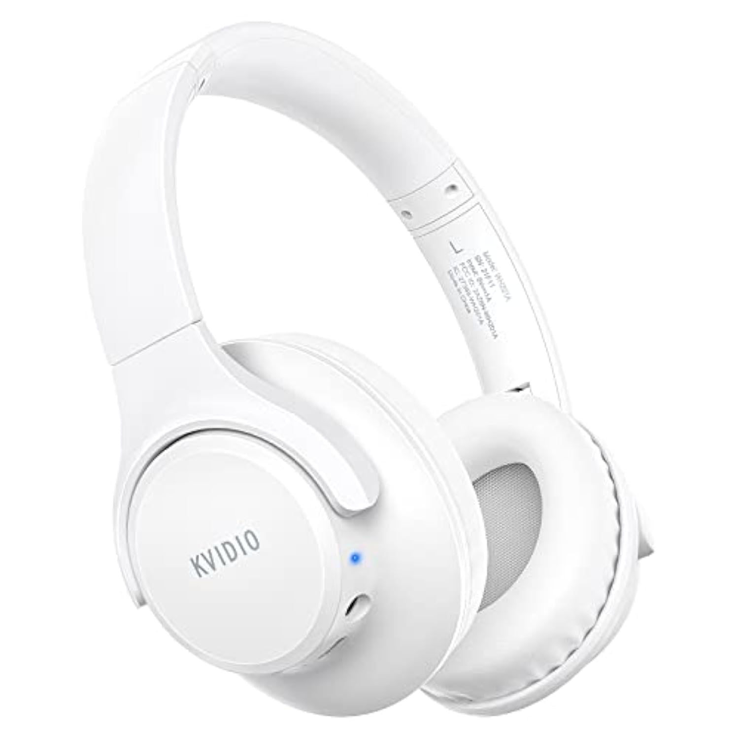 Bluetooth Headphones Over Ear, 65 Hours Playtime Wireless Headphones With Microphone, Foldable Lightweight Headset With Deep Bass, Hifi Stereo Sound For Travel Work Laptop Pc Cellphone