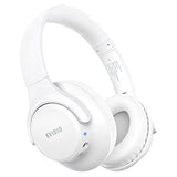 Bluetooth Headphones Over Ear, 65 Hours Playtime Wireless Headphones With Microphone, Foldable Lightweight Headset With Deep Bass, Hifi Stereo Sound For Travel Work Laptop Pc Cellphone