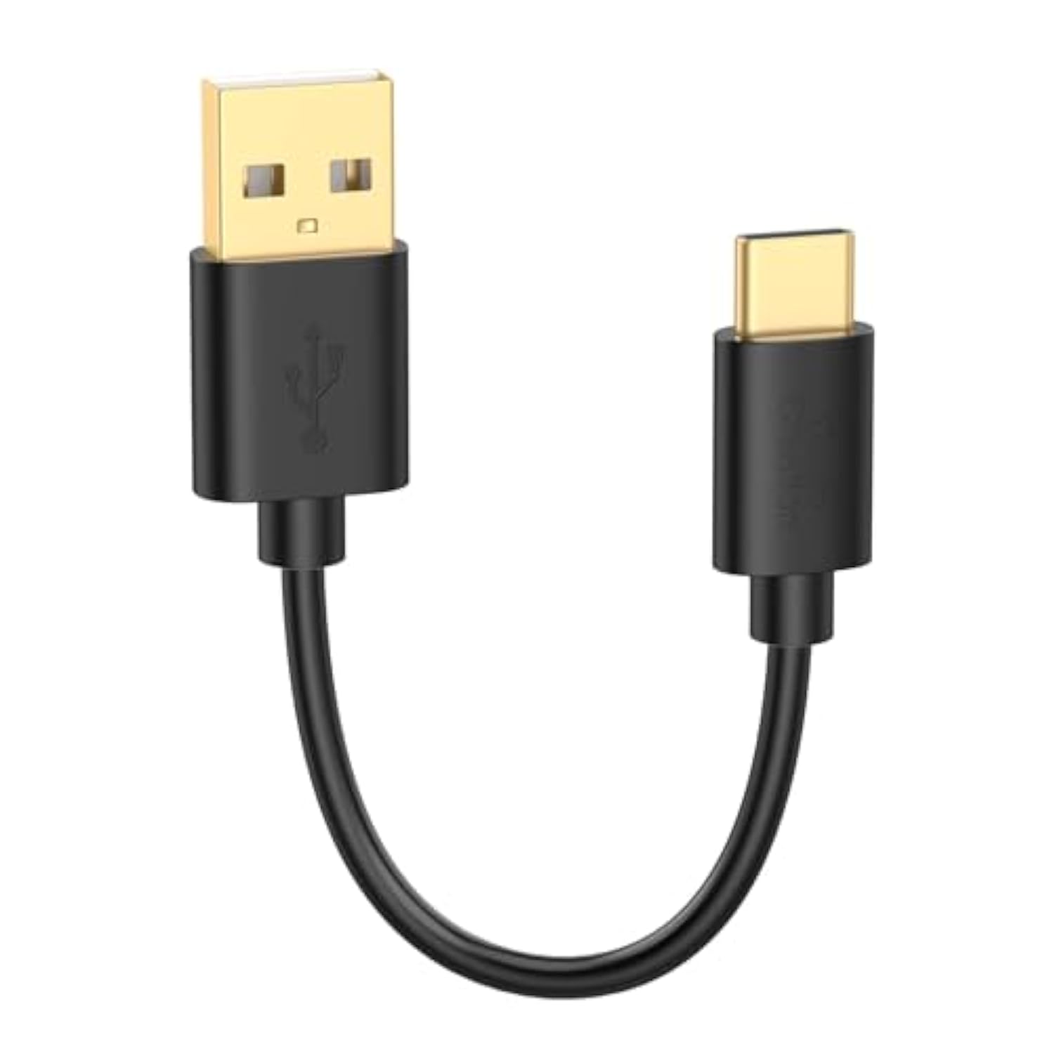 CableCreation Short USB C 6 inch, USB A to USB C Fast Charging Type C Data Cord for Power Bank, Galaxy S23, iPad Pro iPad mini, iPad Pro,iPhone 15/16,Android Auto/Cellphone,PS5 Controller