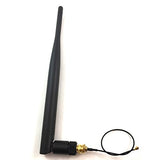 Replacement 2.4Ghz Ps4 Wifi Bluetooth Antenna 2.4G 6Dbi Wireless Router Omni Aerial With Sma Male Connector With Sma Female To Ufl. Ipx Pigtail Cable 1.13 15Cm
