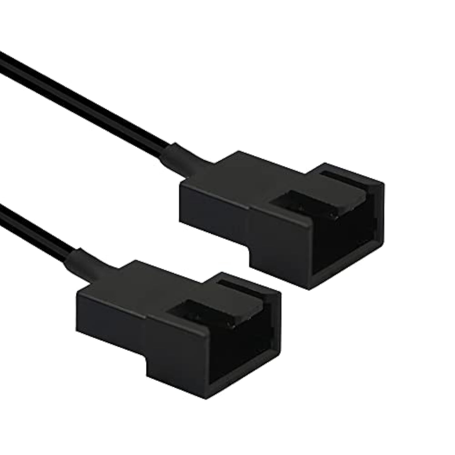 40Cm Usb To Dual 3-Pin / 4-Pin Pwm 5V Usb Sleeved Fan Power Adapter Cable, Wit