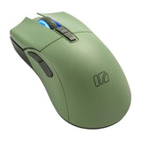 Irocks M31R Wireless Gaming Mouse, Triple Mode 2.4G/ Bluetooth/Usb-C Detachable Cable Gaming Mouse, Kailh Gm8.0 Mouse Switches, Advanced Pixart Paw3395 Optical Sensor, Up To 26,000 Dpi - Olive Green