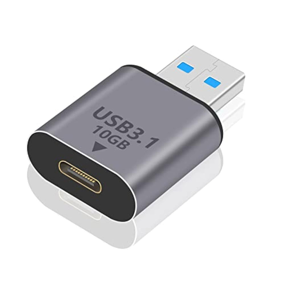 Usb 3.1 To Usb C Adapter 10Gbps, Usb C To Usb Adapter 3.1 Gen 2, (1Pack) Usb C