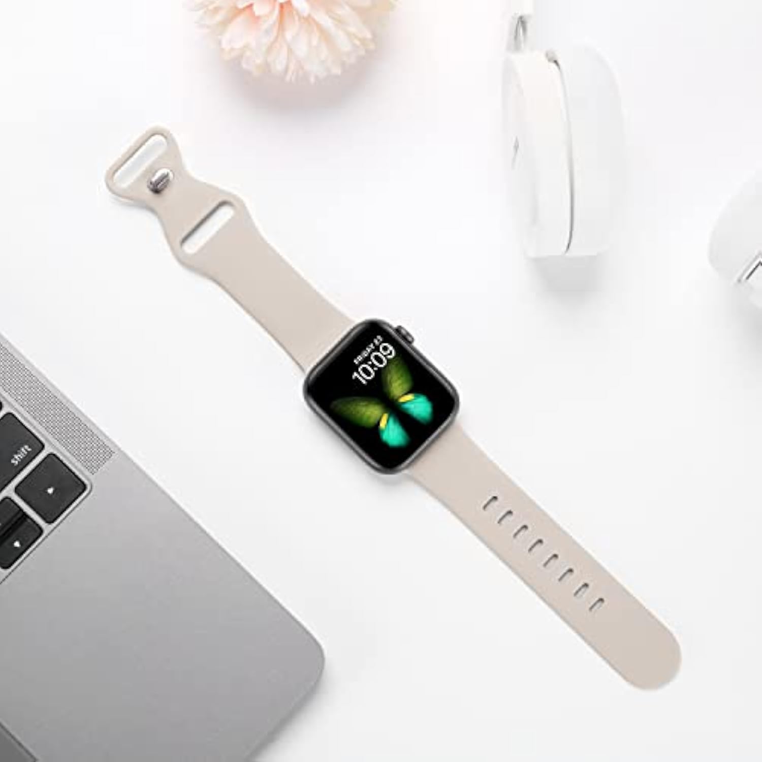 Silicone Sport Bands for Apple Watch Ultra/Series 10-1, Multiple Sizes