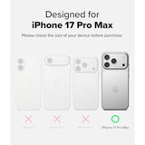 Ringke Fusion Bold for iPhone 17 Pro Max Case, [Compatible with MagSafe] Oil & Dirt Resistant, Enhanced Grip Non-Slip Phone Cover - Magnetic Matte Smoke