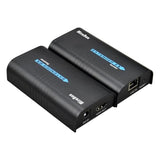Hdmi Extender 400Ft(120M),1 To Many Over Ip Lan Switch,1080P@60Hz Full Hd Video And Audio By Single Cat5 Cat5E Cat6 Cat6E Cat7 Cable,Transmitter And Receiver