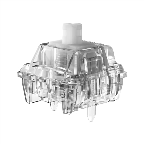 Magnetic Jade Series Keyboard Switches, Linear Pre-Travel Freely Setting Factory Pre-Lubed For Magnetic Gaming Keyboard(Jade Air, 70)