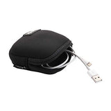 Pack Of 2 Mini Pouch Case Bag Small Travel Storage Carrying Bag Compatible With Magsafe Power Adapter, Laptop Accessories Cables, Cords, Usb Drives, Earphones