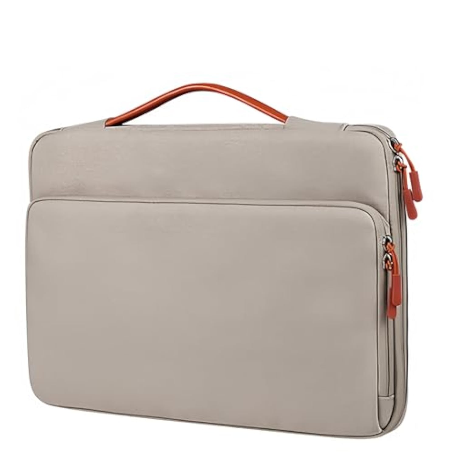 Y-S8 14.1-15.4Inch Laptop Sleeve Case Bag 360 Protective Waterproof Bag Compatible With Macbook Pro M3 / M2/M1 Pro/Max, Macbook Air & Pro (Khaki, 14.1-15.4")