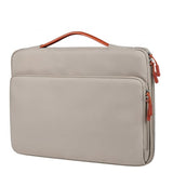 Y-S8 14.1-15.4Inch Laptop Sleeve Case Bag 360 Protective Waterproof Bag Compatible With Macbook Pro M3 / M2/M1 Pro/Max, Macbook Air & Pro (Khaki, 14.1-15.4")