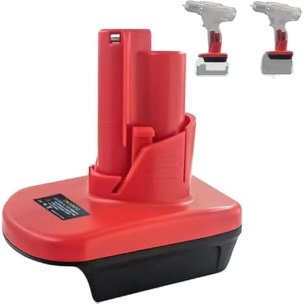 Milwaukee M18 to M12 Battery Adapter Converter for 18V to 12V Tools