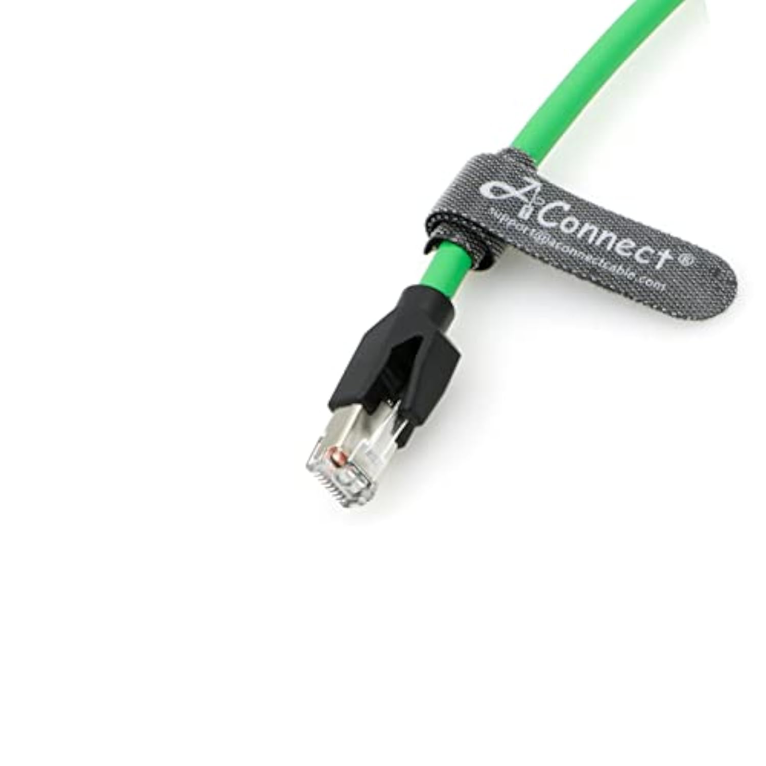 M12 4 Position D-Coded Connector To Rj45 Cat5E Ethernet Cable Assembly Waterpr