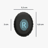 kwmobile Ear Pads Compatible with Bose On-Ear 2 (OE2 & OE2i) / SoundTrue Earpads - 2X Replacement for Headphones - Black