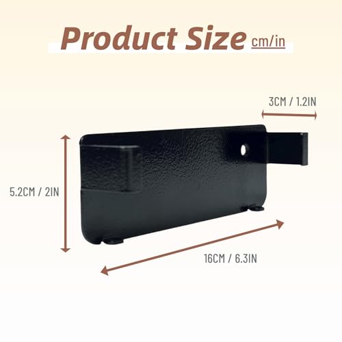 Wall Mount Compatible With Tp-Link Tl-Sg108 Tl-Sg108E Ls108Gp 8-Port Gigabit Easy Smart Switch, Metal Wall Mount Holder For Ethernet Switch Multi-Purpose Poe Switch Gigabit Switch Holder