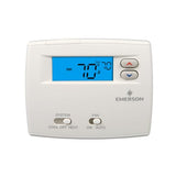 Emerson 1F80-0224 Single Stage 24 Hour Programmable Thermostat,Blue
