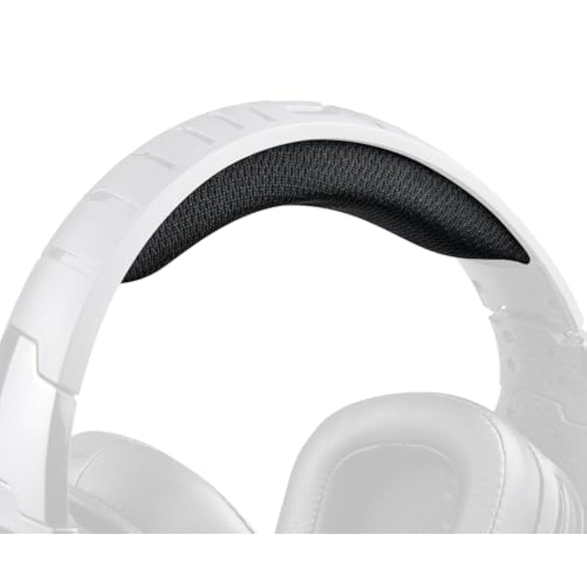 Mesh Fabric Headband Cover For Logitech G633/G633S/G933/G933S/G935 Headphones, Replacement Headstrap Pad Repair Part - Black