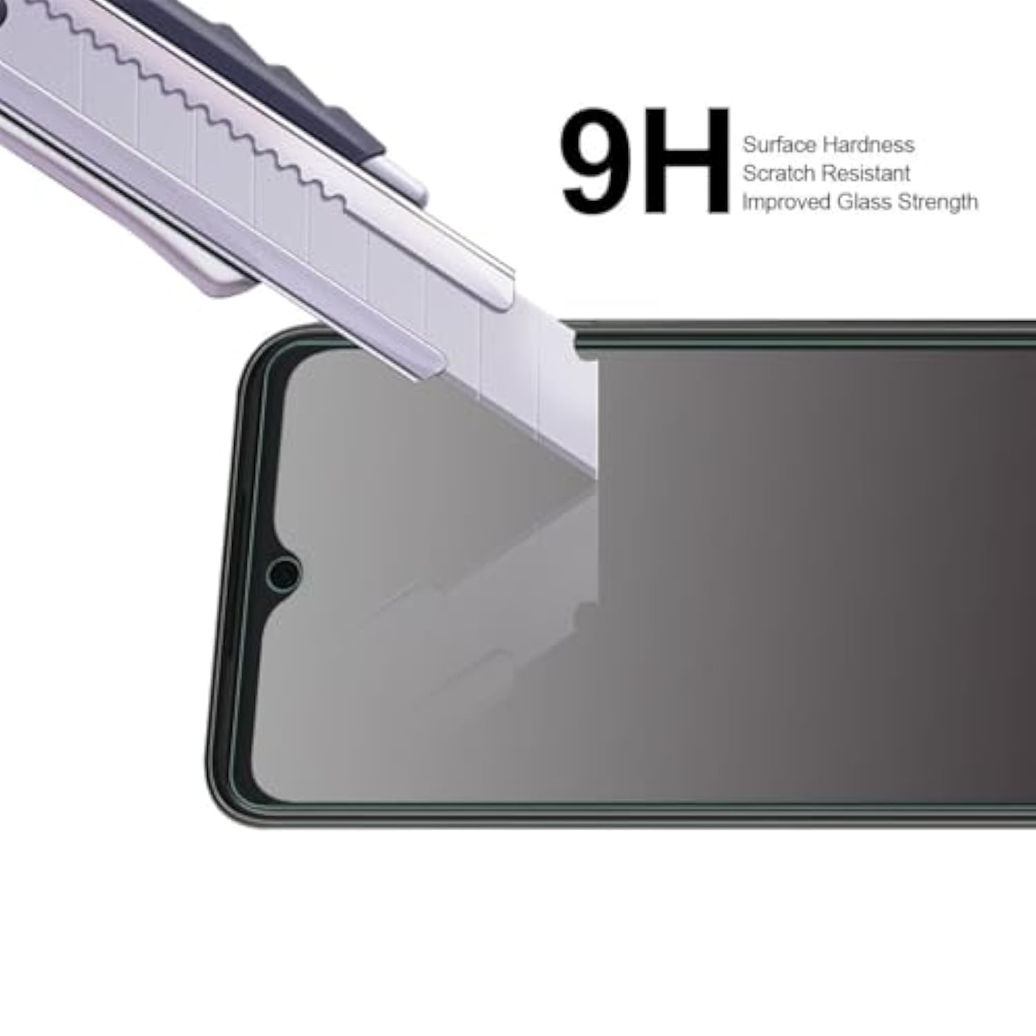 (3 Pack) Designed For T-Mobile (Revvl 7 Pro 5G) Tempered Glass Screen Protector, Anti Scratch, Bubble Free