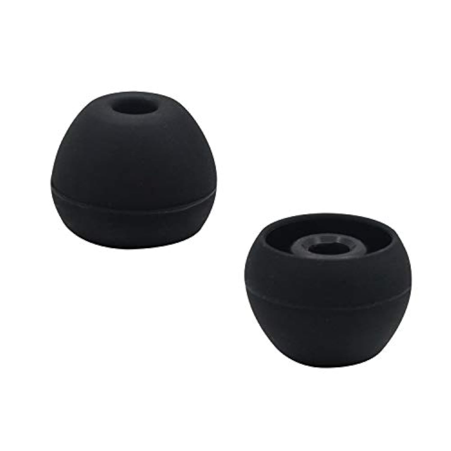 8-Pair Silicone Ear Tips for Powerbeats Pro S/M/L/D 4 Sizes Black