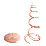 30PCS Rose Gold Hanging Swirl Decorations for Birthday, Wedding & Baby Shower Decor