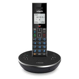 Ls6381 Dect 6.0 Cordless Phone With Bluetooth Speaker, Echo Cancellation, Noise Reduction, Music Streaming, Landline Phone With Answering Machine Easy To Read Smart Call Blocker