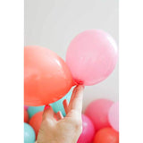Balloon Garland Kit Pink Blue Peach Balloon Arch Tropical Flamingo Par