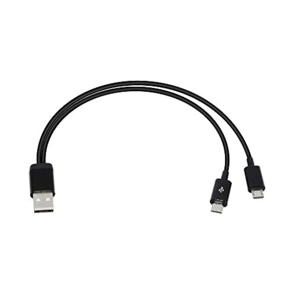 8 Inch Usb Cable 8 Inch Usb 2.0 Type A Male To Dual Micro Usb Male Splitter Y Data ...