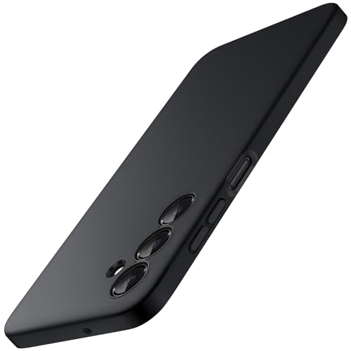 Slim Fit Case For Samsung Galaxy A16 5G / 4G 6.7-Inch, Soft Tpu Thin Protective Phone Cover With Matte Finish, Shockproof (Black)