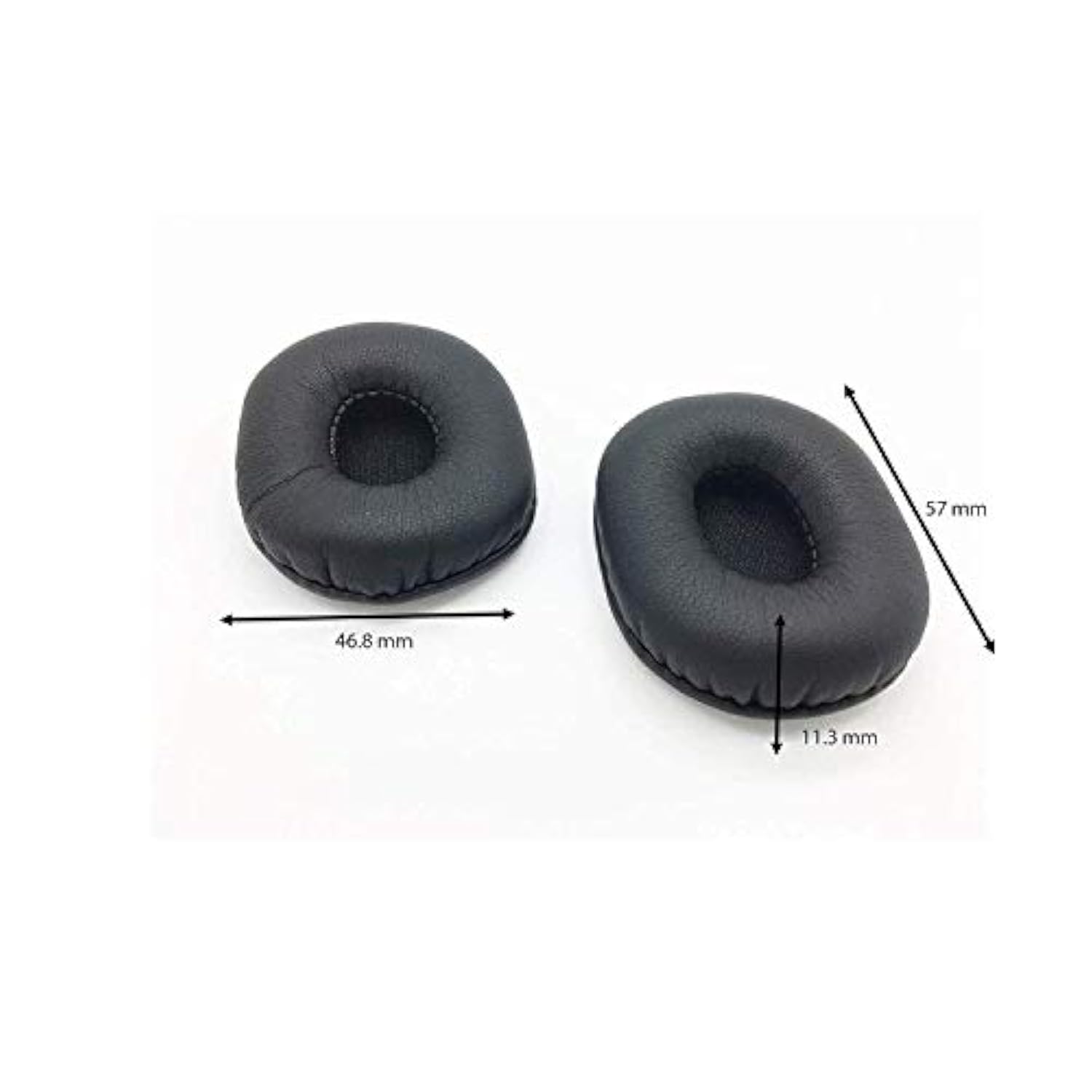 Blue Parrot B350 Xt (Version 1) Earpads Cushion Cover Cups - For Vxi Blueparrott B350-Xt 203475, 203479, Jabra Biz 1500, Cyber Acoustics Ac-204, For Logitech H110 | Vxi-203479-L2, Gtw 8720-0 (1 Pair)