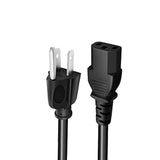 Power Cord Replacement For Brother Mfc-7420 Mfc-7340 Mfc-9840Cdw Mfc-L2720Dw Mfc-9130Cw 9320Cw 9330Cdw 9332Cdw 9340Cdw 9342Cdw 8950Dw 8950Dwt Printer 8.2Ft 3 Prong Ac Cable Power Cord